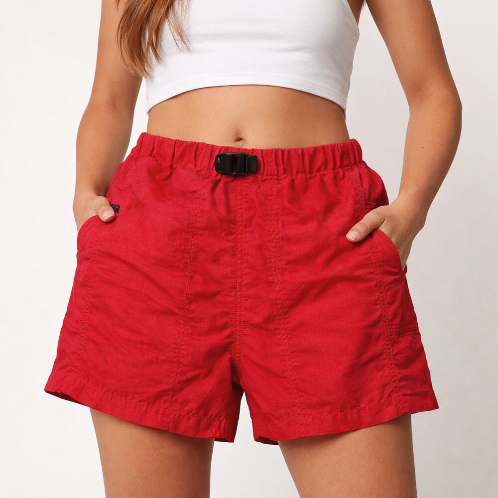 The North Face Women’s Bright Pink Hiking Running Shorts Small Lined